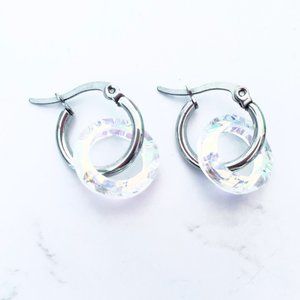 So Unique Silver Earrings